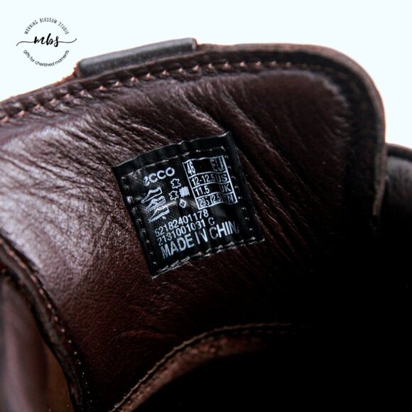 Ecco CityTray Avant Leather Ankle Boots Brown Men EU 46 US‎ 12-12.5 main image 4